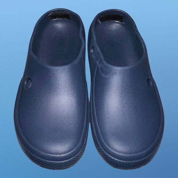 Unisex Crocs Medical Clog Navy No Strap Slip On Design Size M6 W8 - Picture 2 of 7